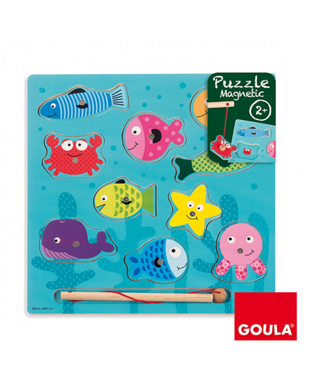Goula - puzzle pesca magnetico - Goula