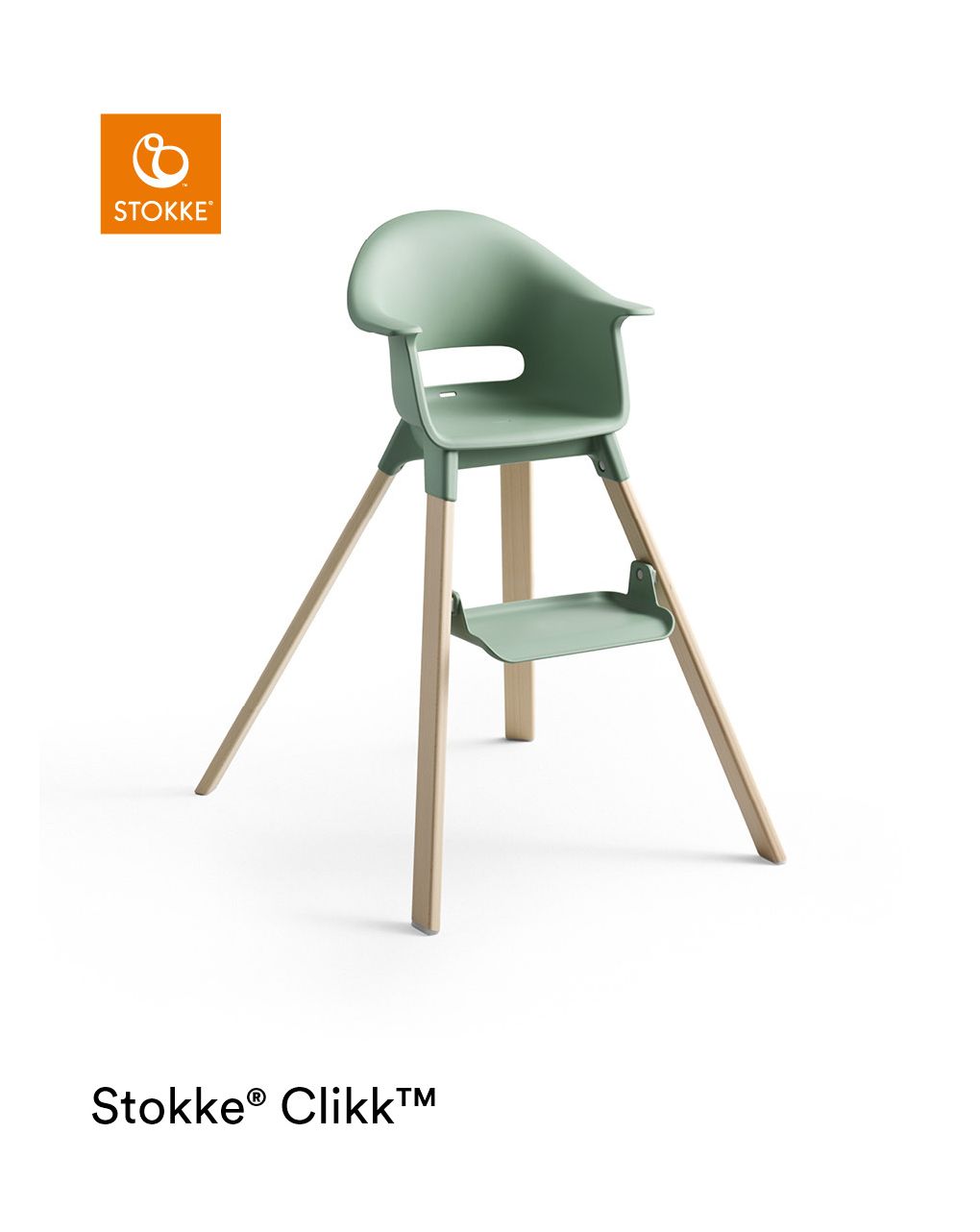 Stokke® clikk™ high chair - clover green