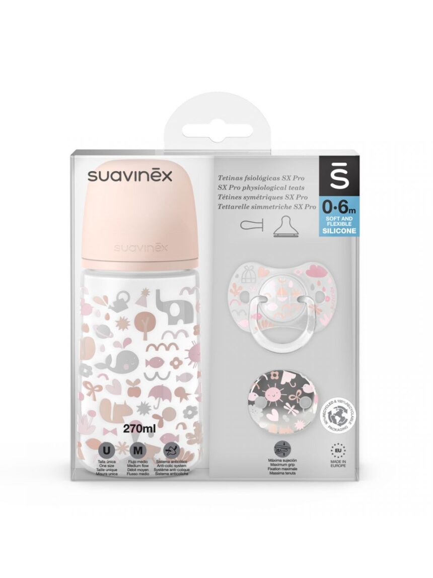 Suavinex - set nascita memories rosa - Suavinex