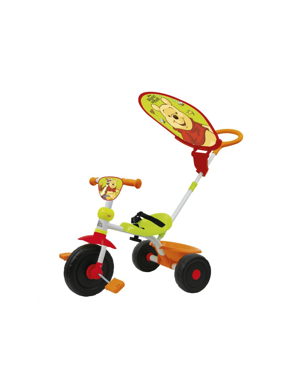 Triciclo winnie the pooh con capottina - Baby Smile