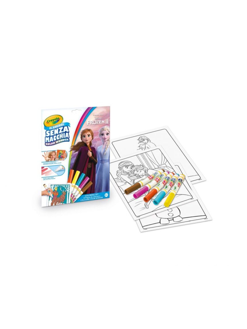 Crayola - coloring set color wonder disney frozen 2 - Crayola