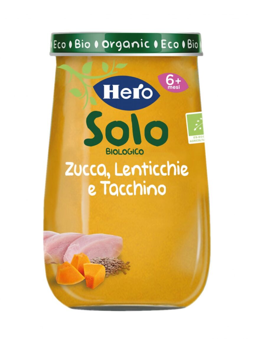 Hero baby omogeneizzato verdure lenticchie e tacchino bio 190g_6 - Hero