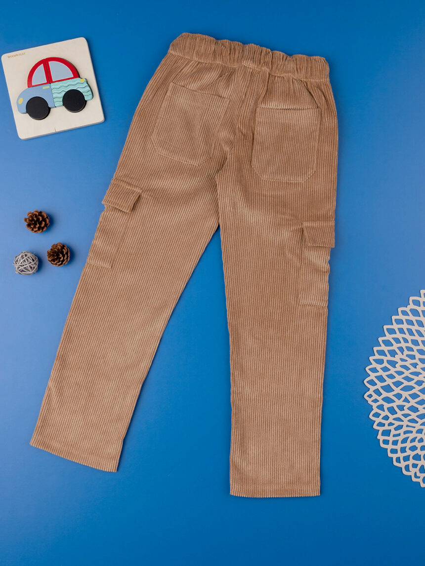 Pantalone velluto bimbo beige - Prénatal