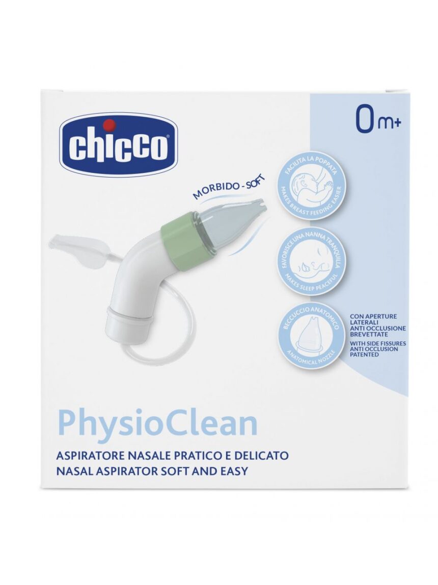 Chicco - kit aspiratore nasale physioclean - Chicco