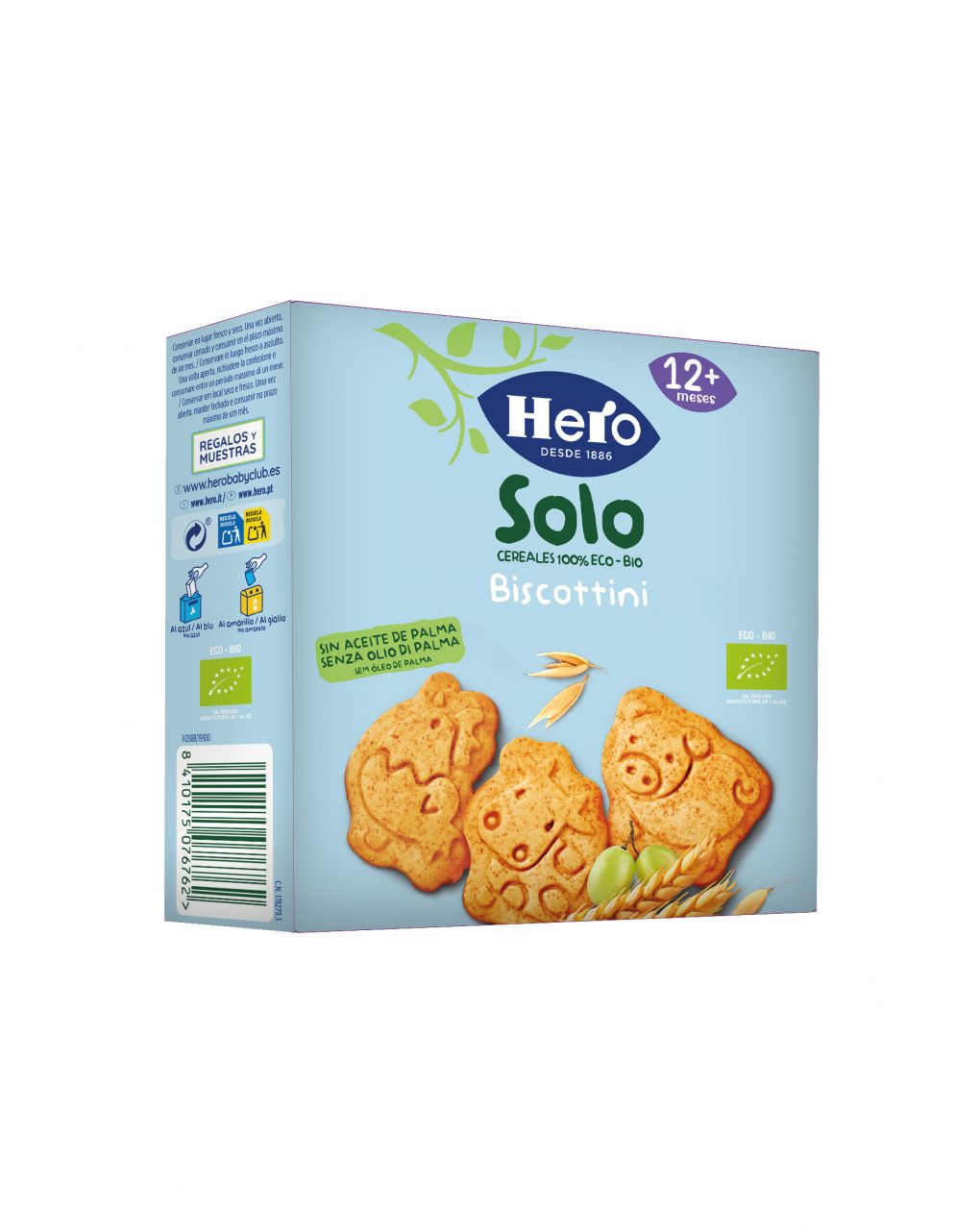 Hero baby biscotti animali bio 100g - Hero