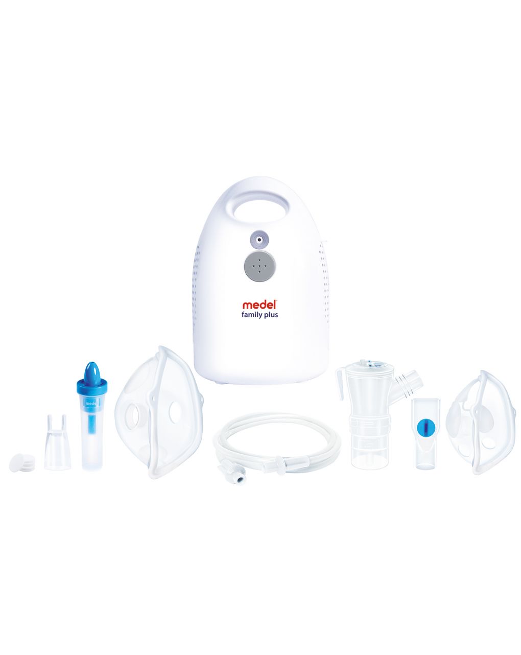 Medel -family plus aerosol a compressore con doccia nasale - Medel