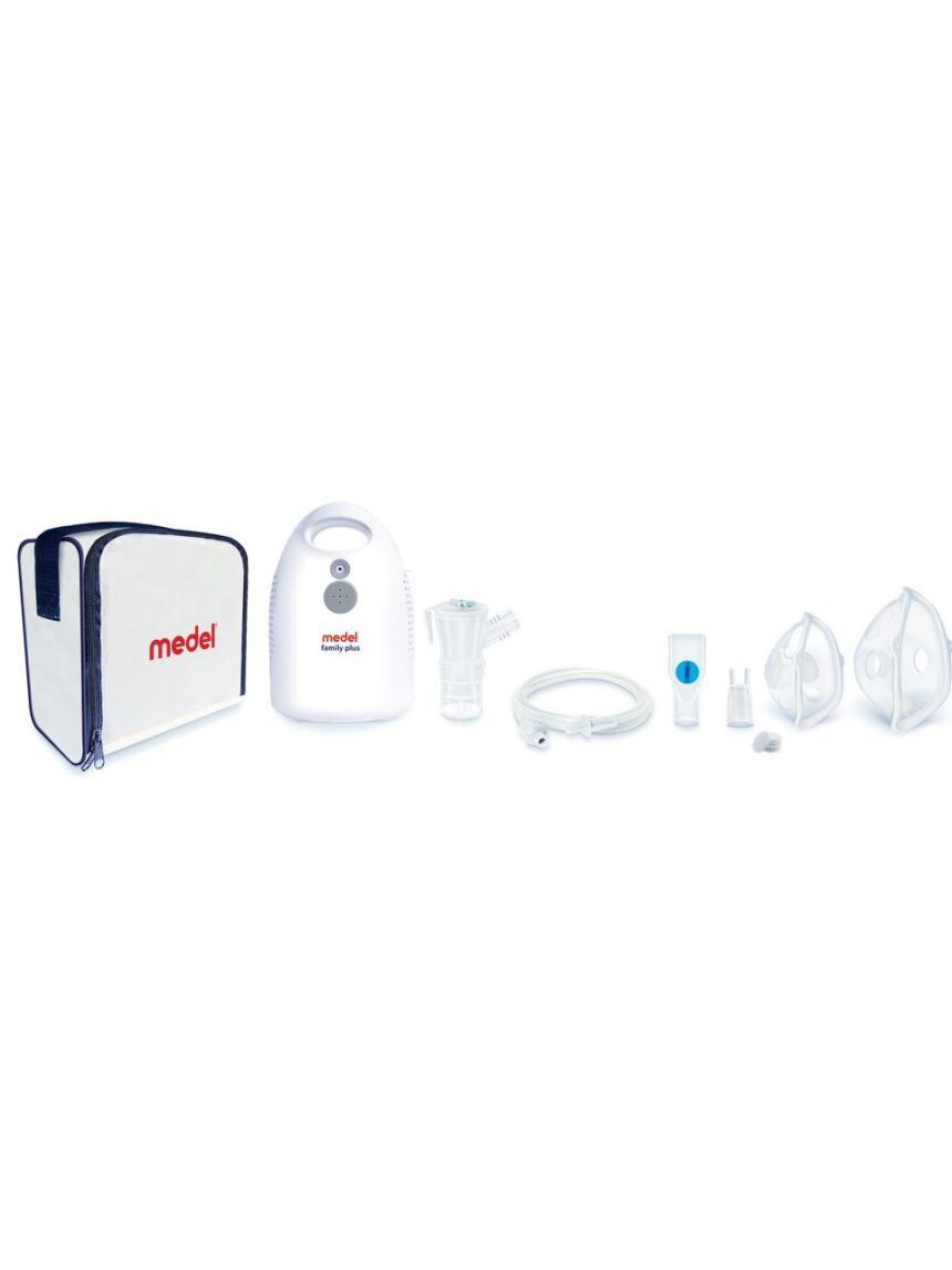 Medel -family plus aerosol a compressore con doccia nasale - Medel