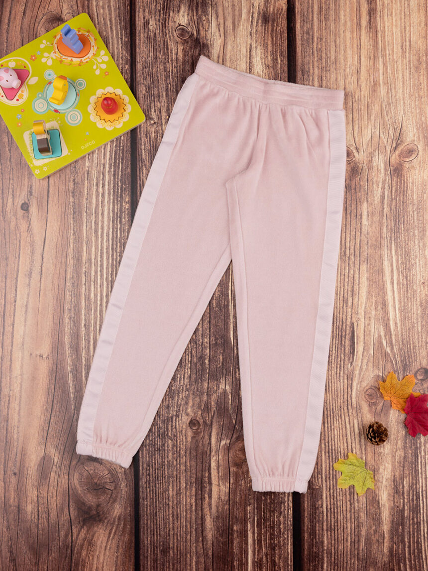 Pantalone ciniglia bimba rosa - Prénatal