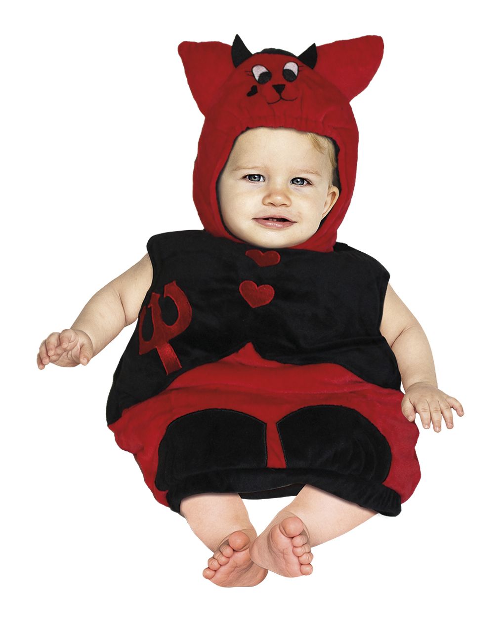 Costume diavolino baby 0-12 mesi - carnaval queen
