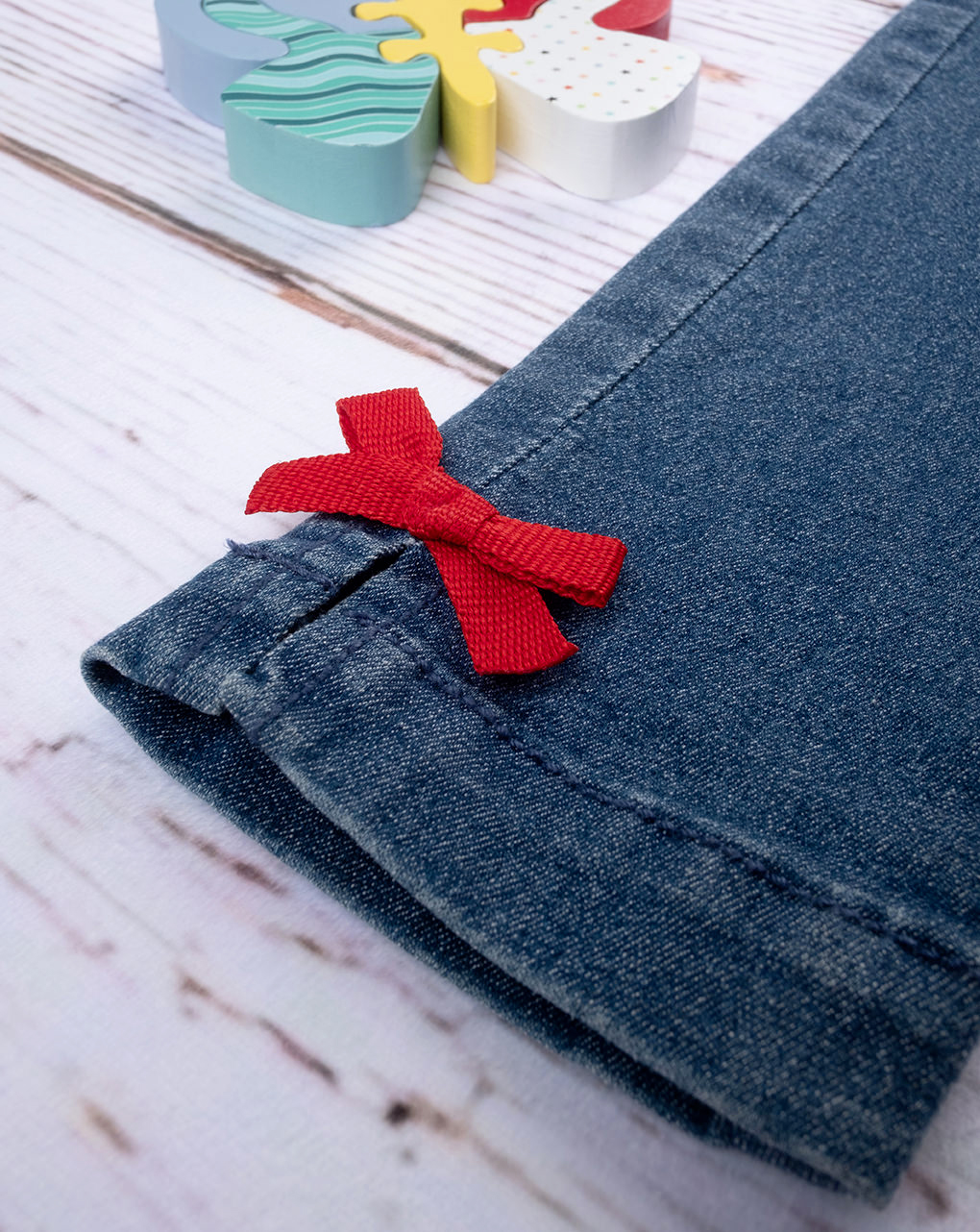 Pantalone denim girl "teddy" - Prénatal
