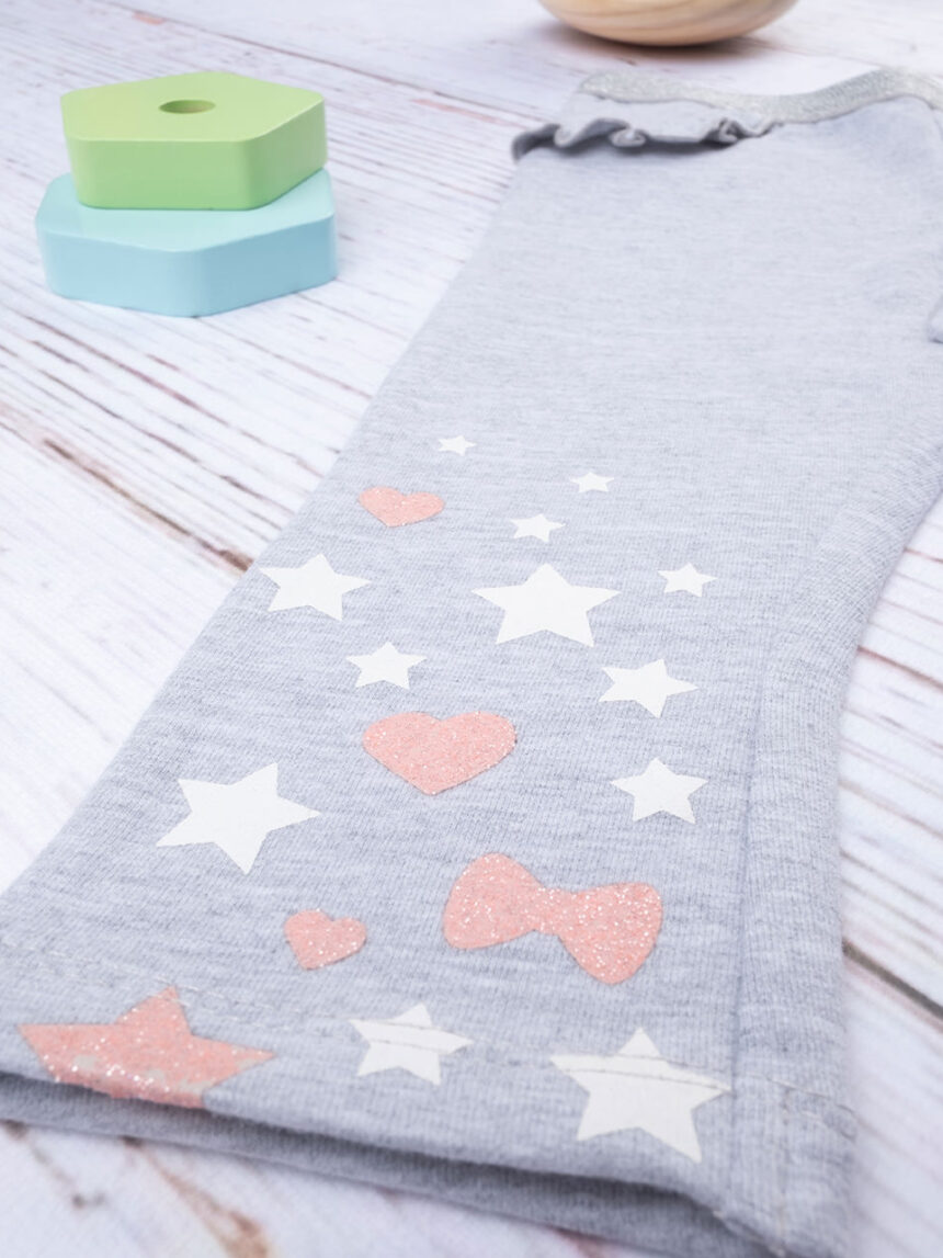 Legging felpato bimba gray - Prénatal