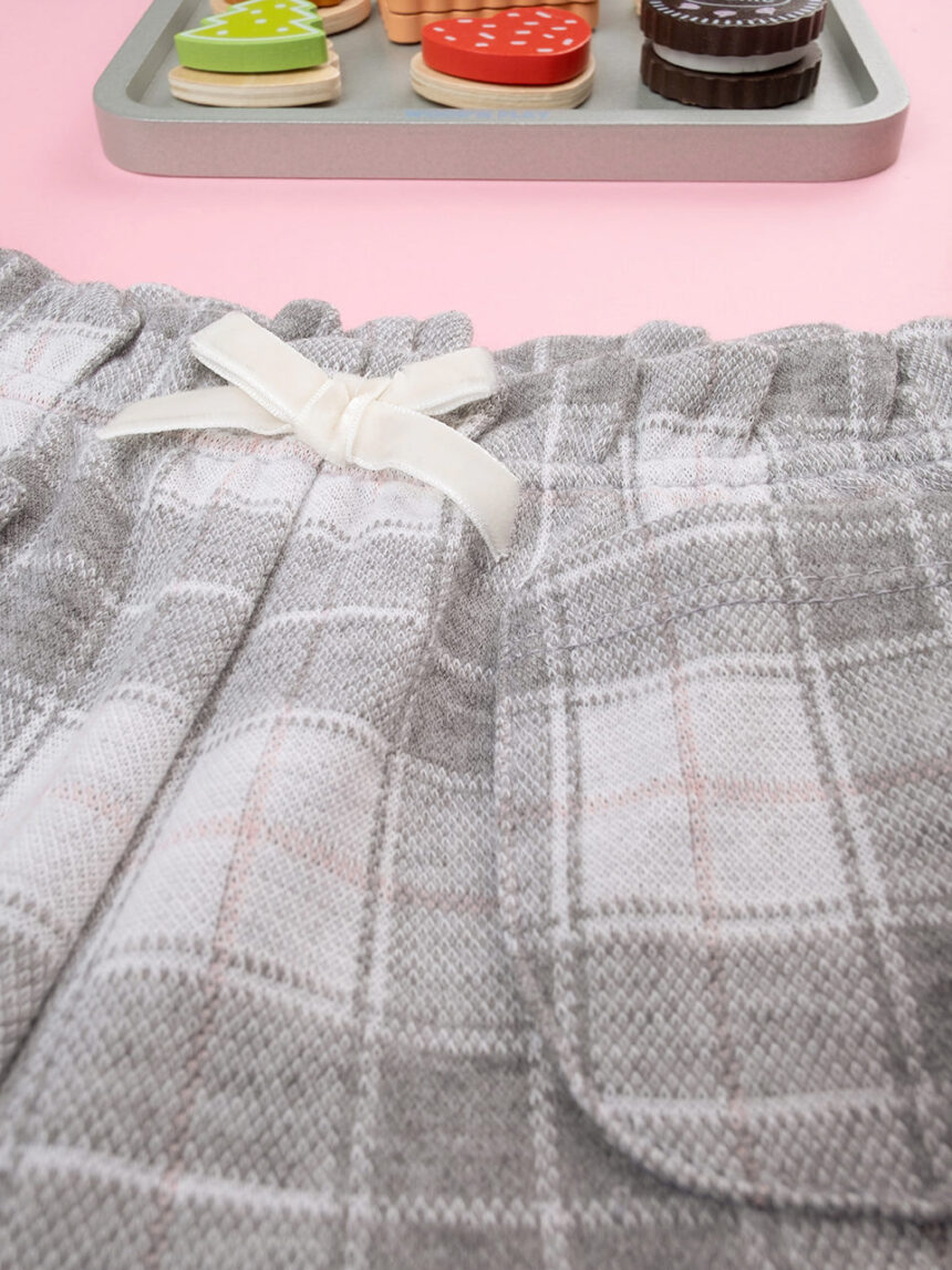 Short bimba punto milano gray - Prénatal