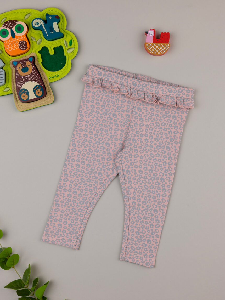 Legging girl maculati pink - Prénatal