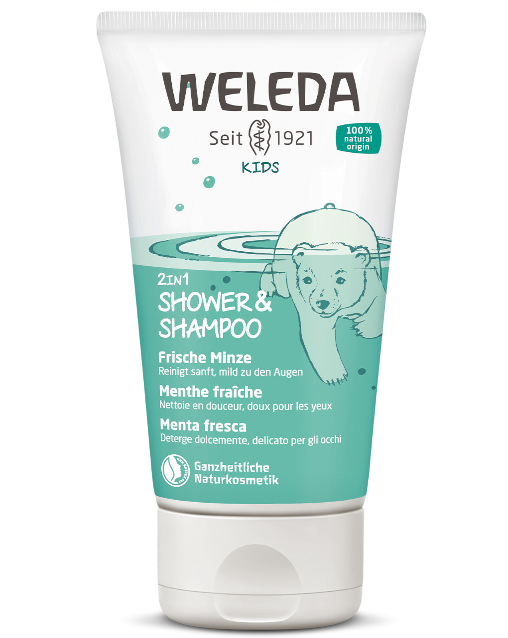 Doccia-shampoo bambini menta fresca - weleda - Weleda