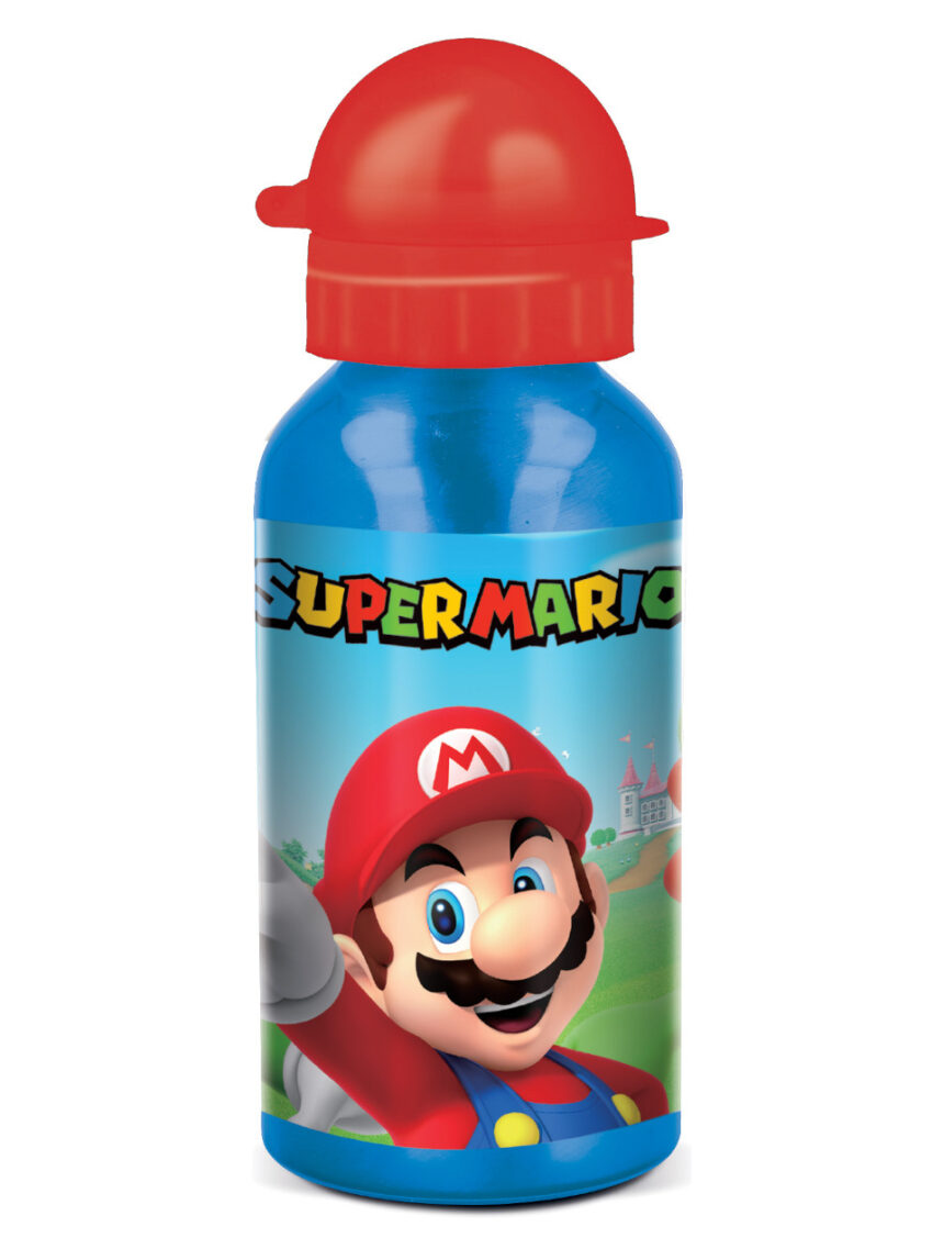 Borraccia alluminio 500 ml - super mario - Super Mario