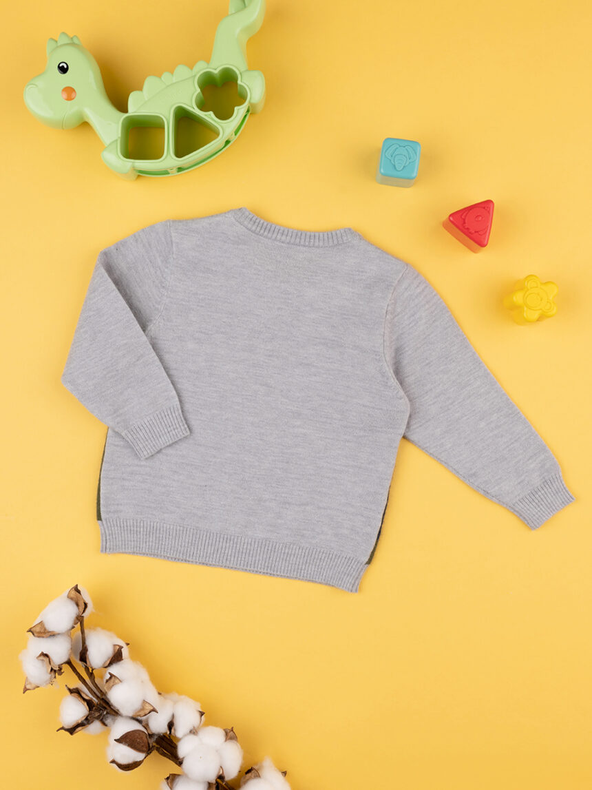 Maglia tricot bimbo "dinosauro" - Prénatal