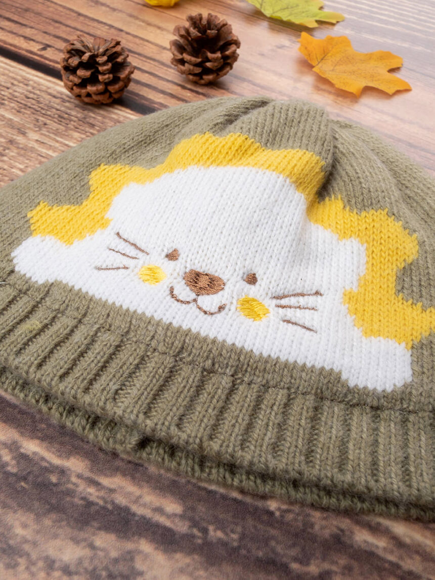 Cappello tricot bimbo "leone" - Prénatal