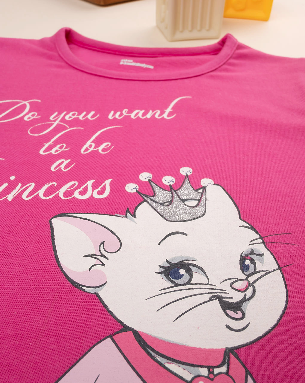T-shirt bimba rosa "princess" - Prénatal