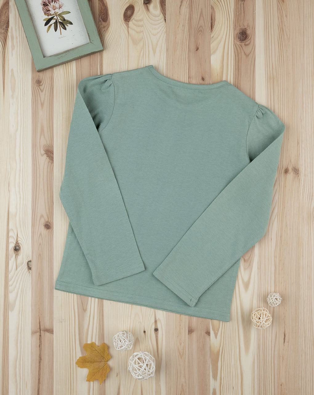 T-shirt tinta unita verde - Prénatal