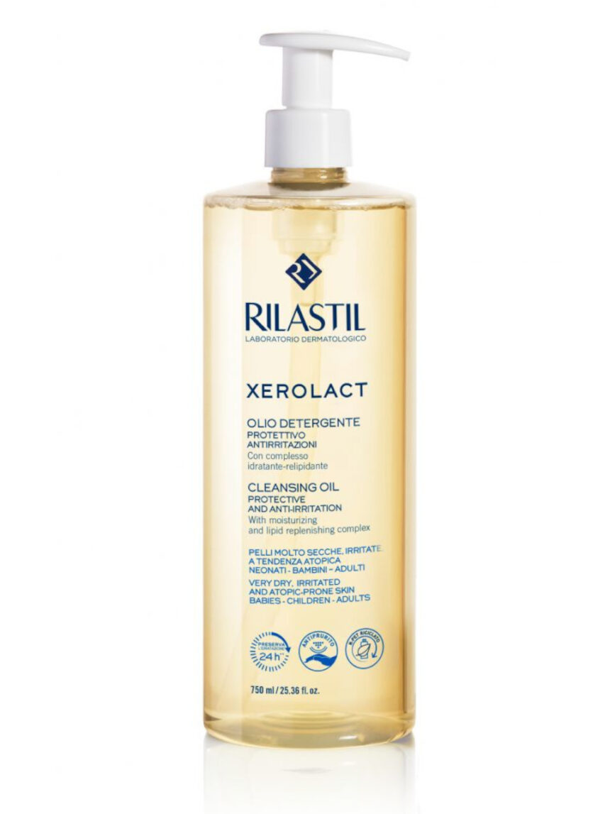 Olio detergente xerolact 750 ml - rilastil - Rilastil