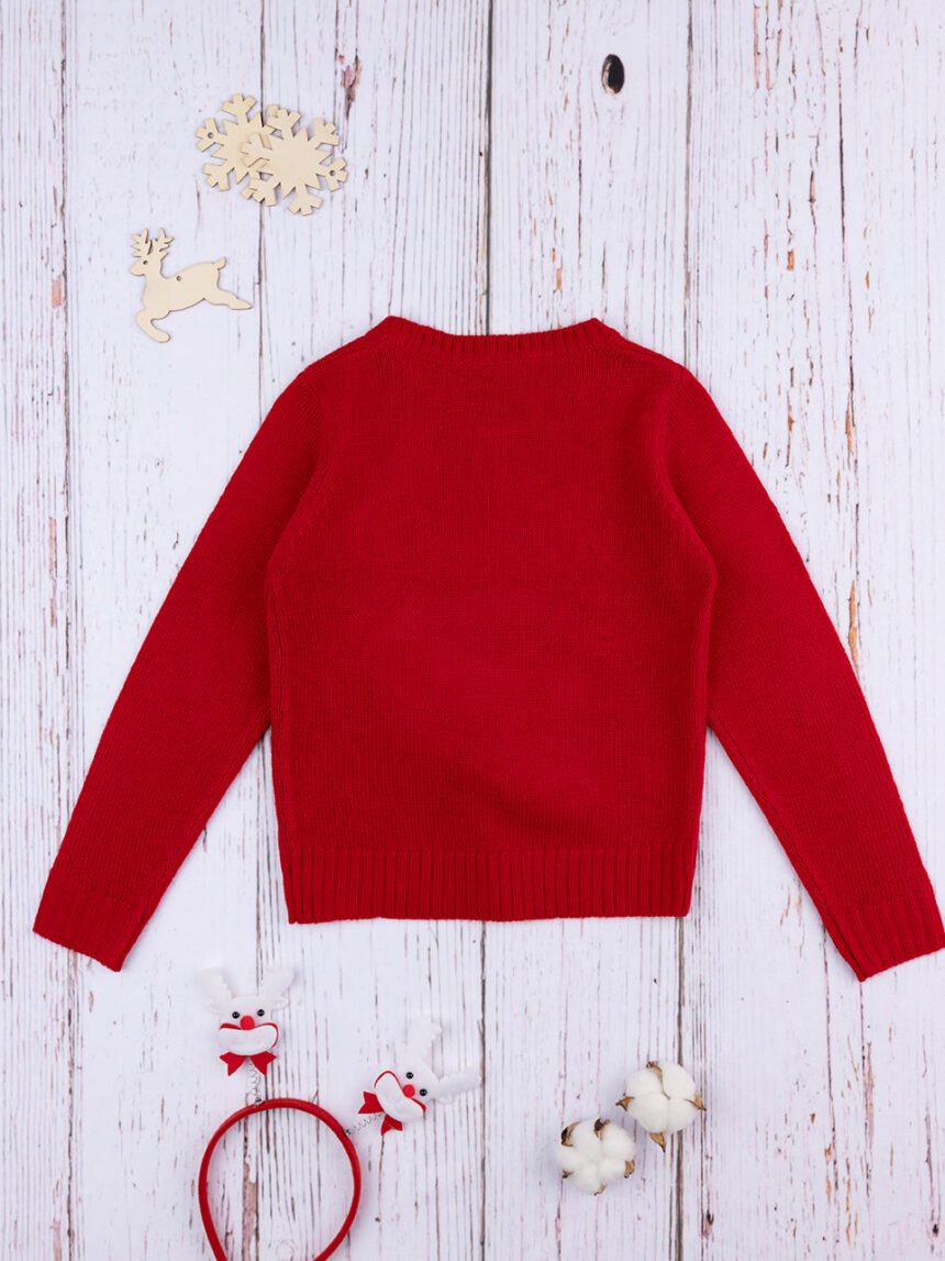 Maglia tricot bimba "renna" - Prénatal