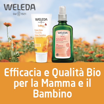 Weleda, efficacia e qualità bio per la mamma e il bambino