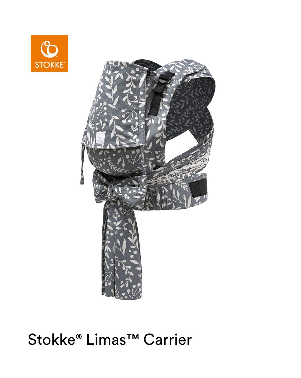 Marsupio limas™ carrier plus floral slate - stokke® - Stokke