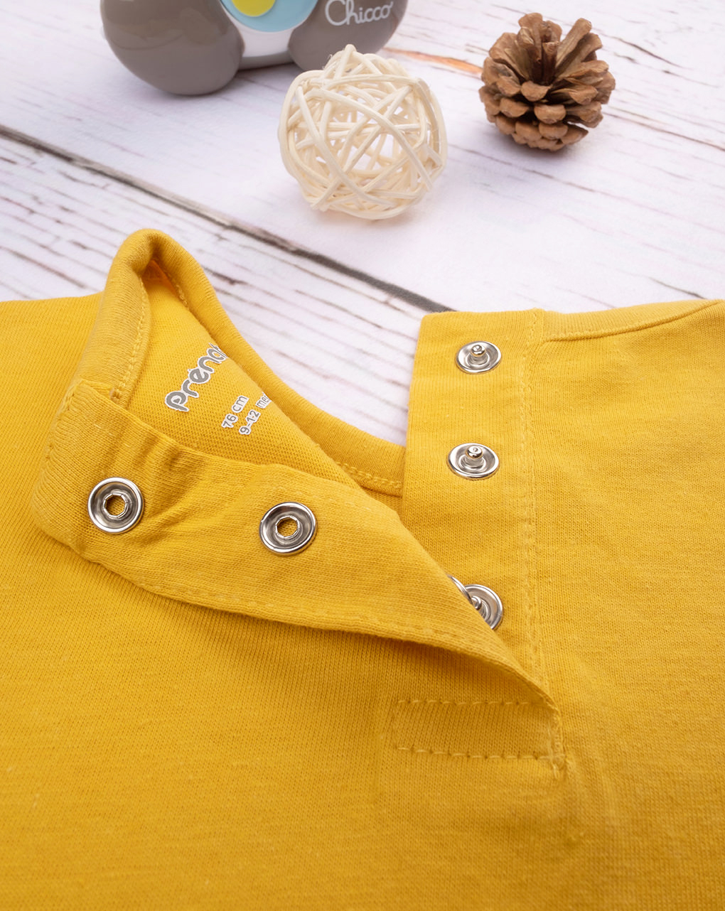 T-shirt bimba gialla "sweet bear" - Prénatal