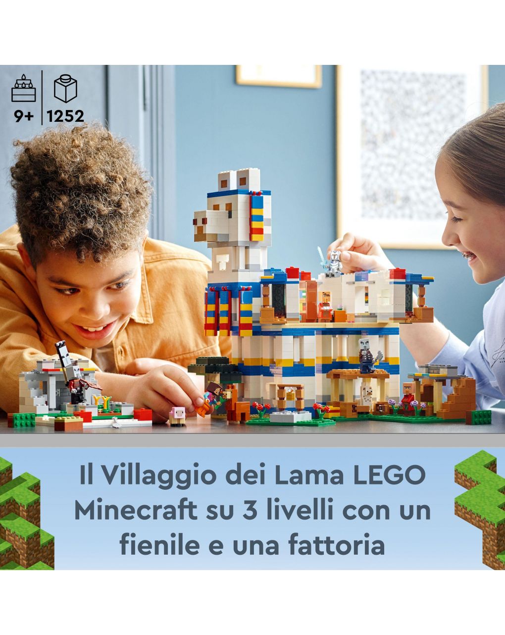 Il villaggio dei lama 21188 - lego minecraft - LEGO
