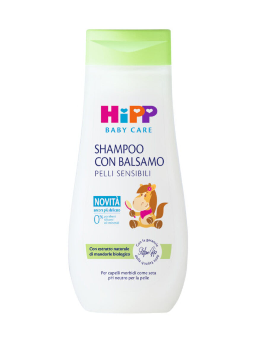 Shampoo con balsamo 200ml - hipp - Hipp Baby