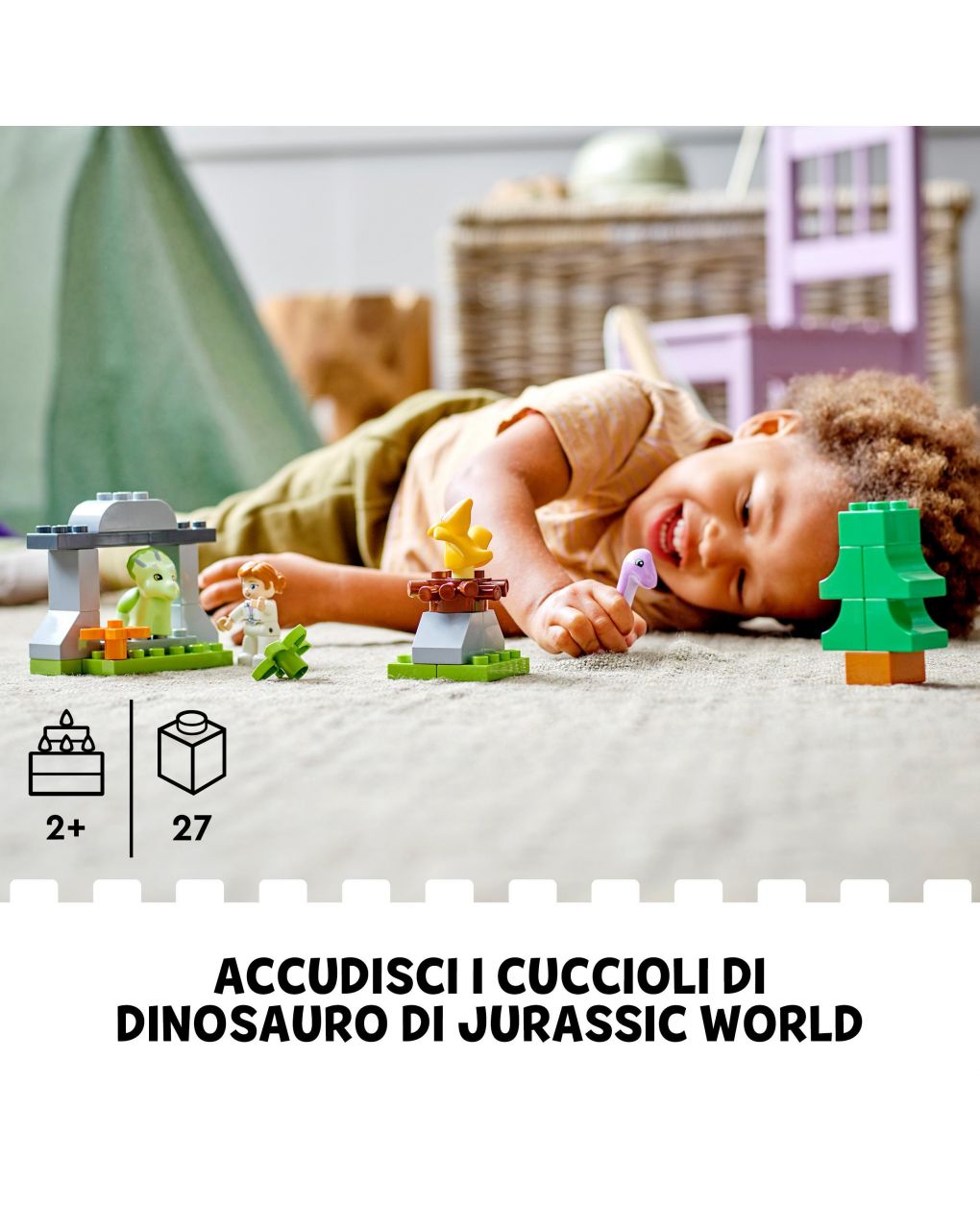 L’asilo nido dei dinosauri 10938 - lego duplo - LEGO Duplo