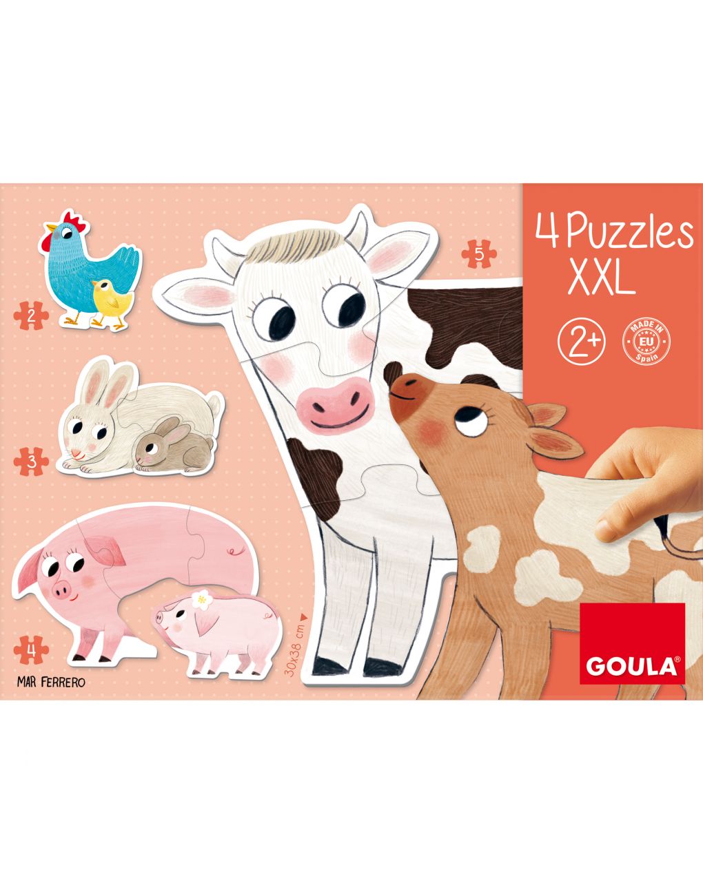Puzzle xxl mamme & bebè - goula - Goula