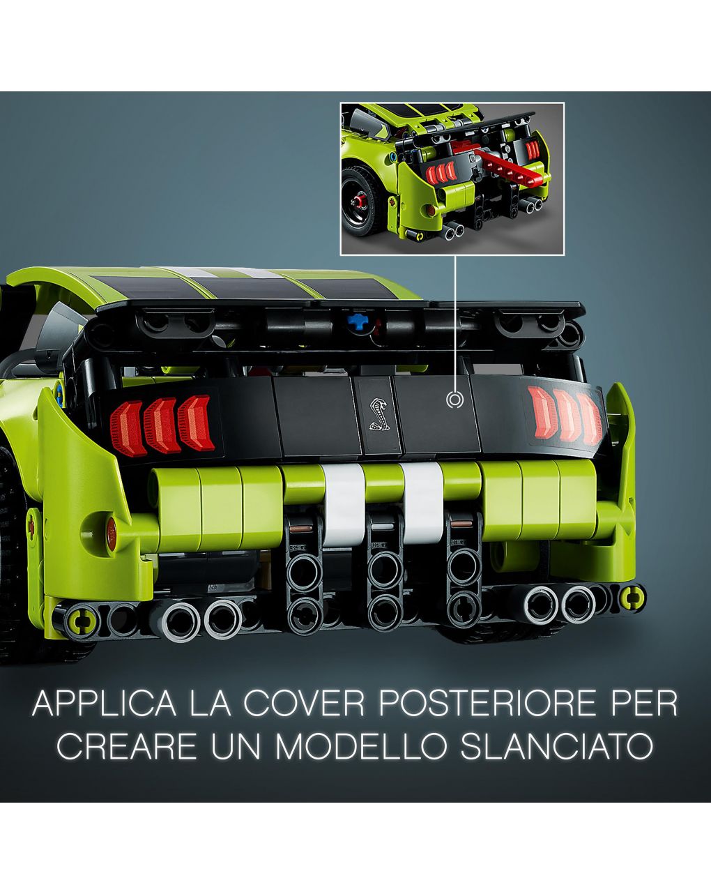 Ford mustang shelby® gt500® 42138 - lego technic - LEGO