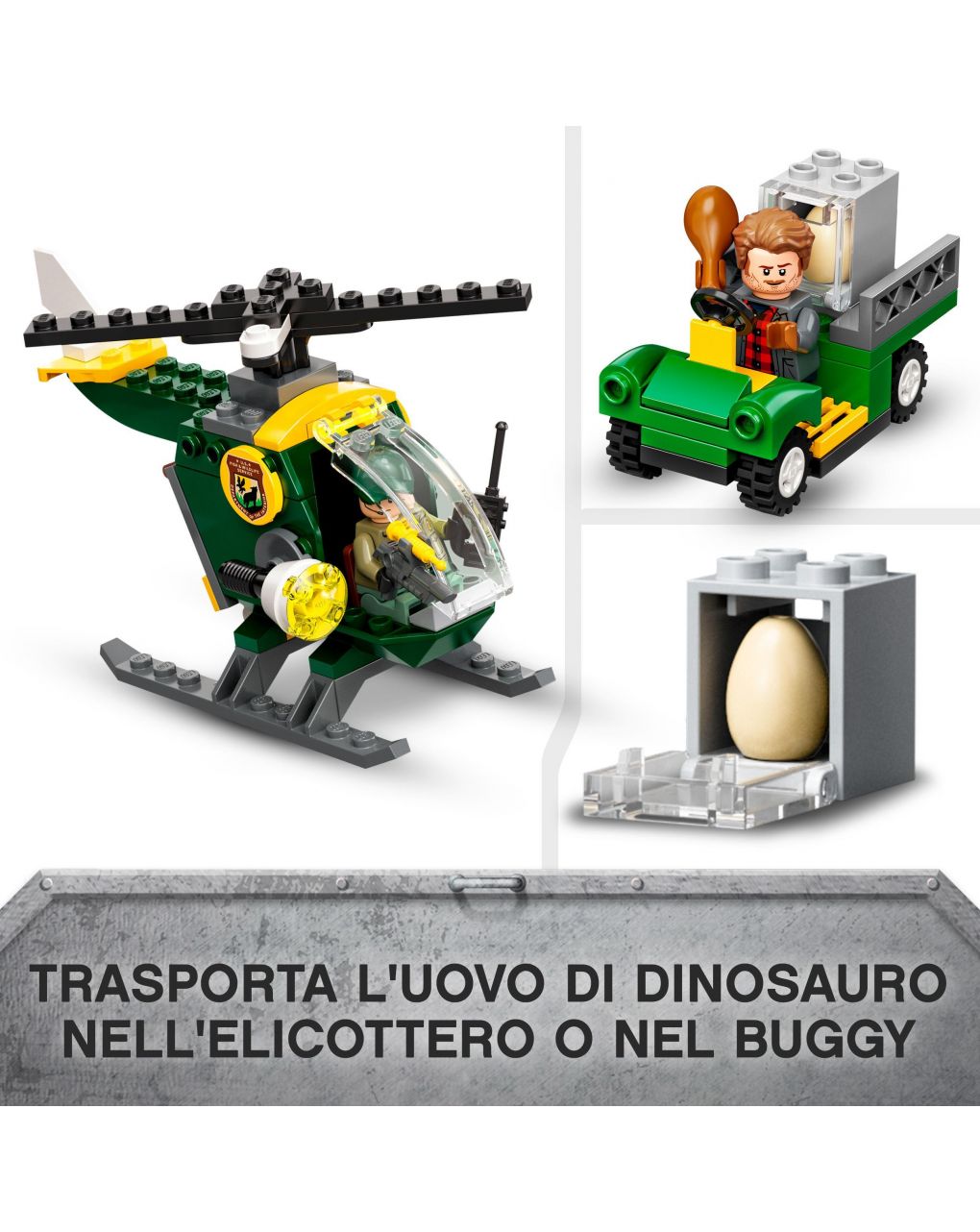 La fuga del t. rex 76944 - lego jurassic world - LEGO