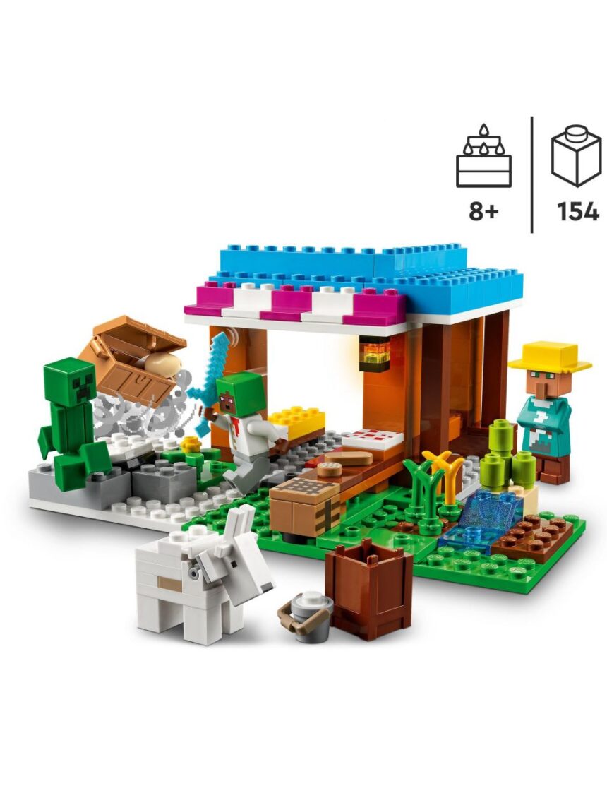 La panetteria 21184 - lego minecraft - LEGO