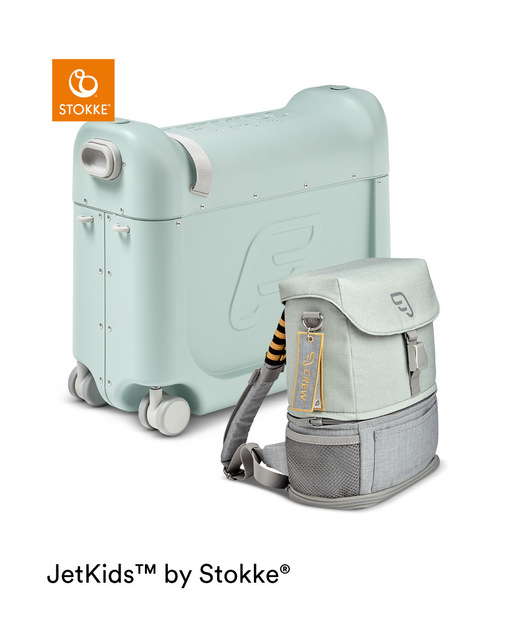 Jetkids pack da viaggio bedbox™ + crew backpack™ - stokke®