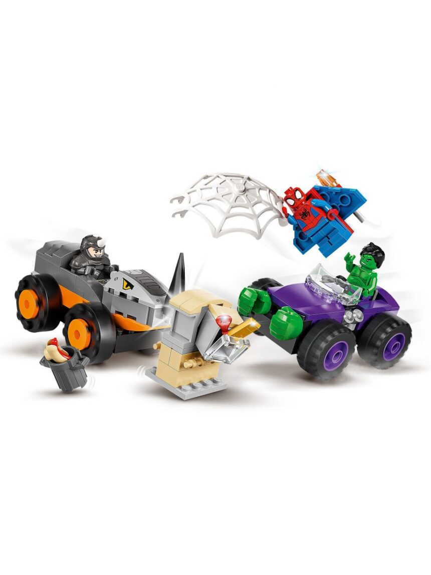 Resa dei conti tra hulk e rhino 10782 - lego marvel super heroes - Spidey