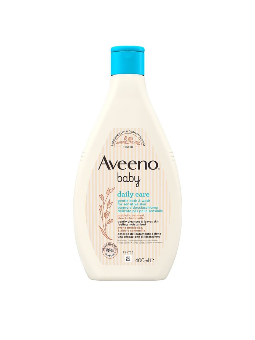 Baby fluid bagno e docciaschiuma 400ml - aveeno - Aveeno