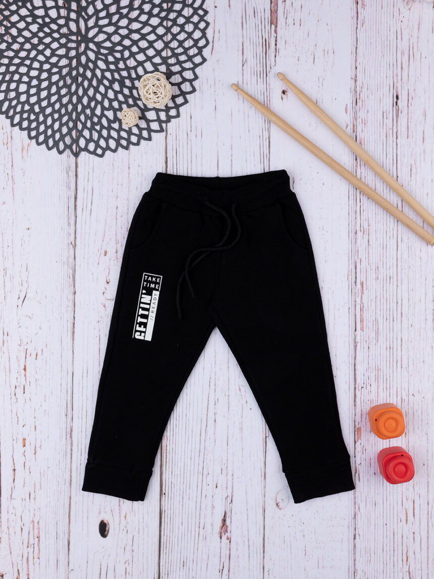 Pantaloni bambino in fepa nero - Prénatal