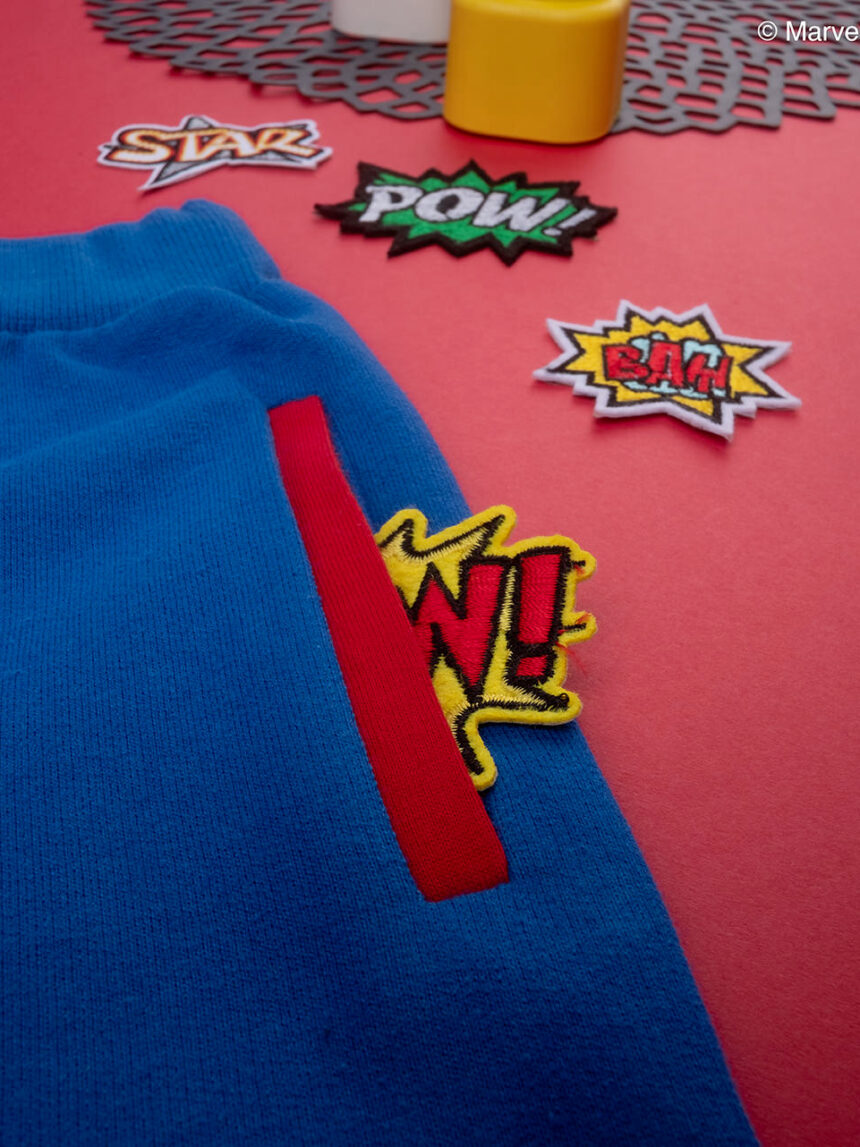 Pantalone felpato bimbo "spiderman" - Prénatal