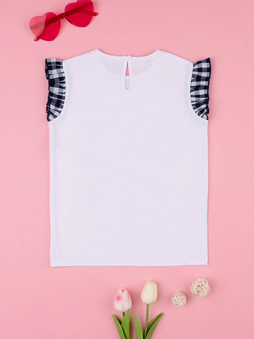 T-shirt jersey bimba black/white - Prénatal