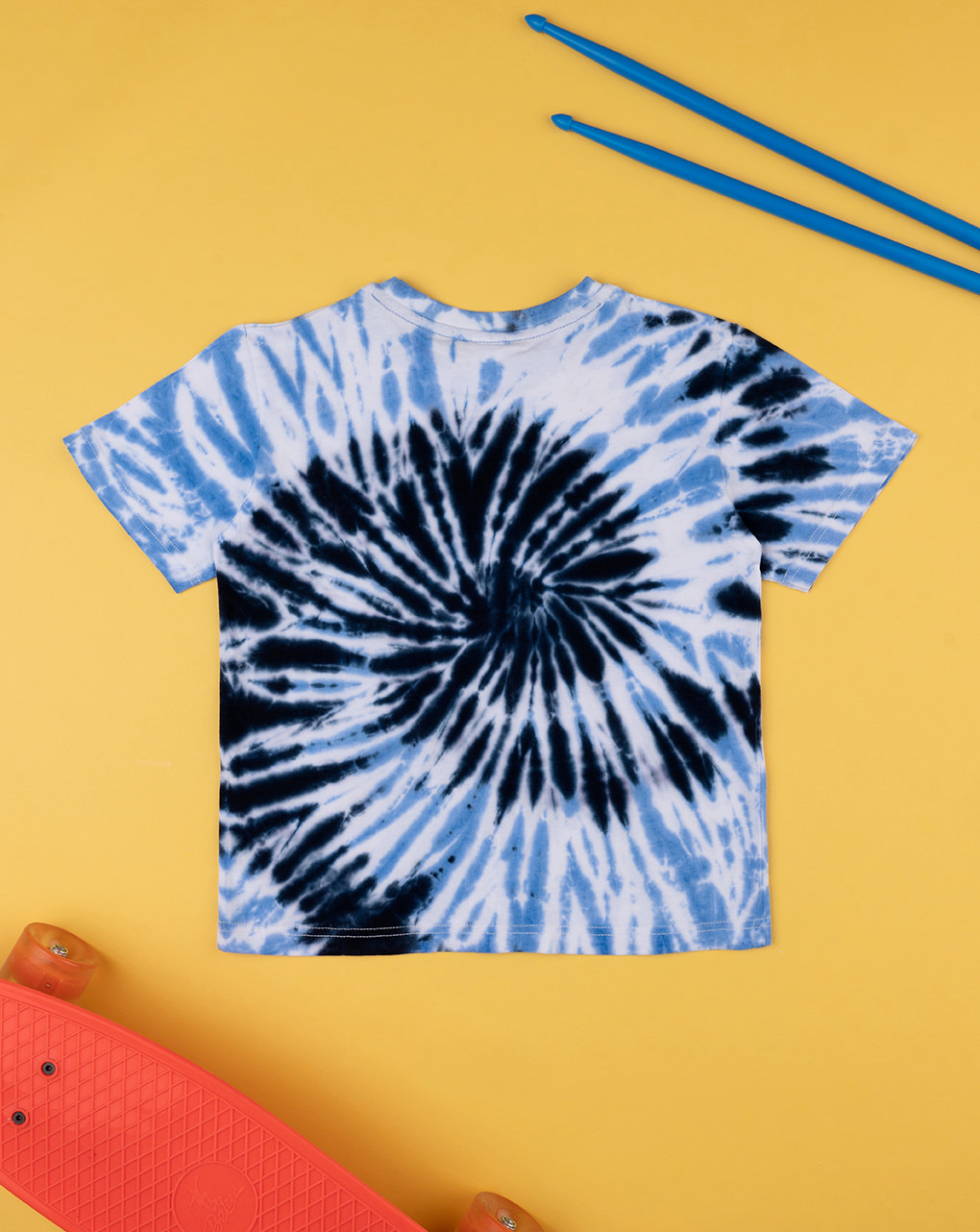 T-shirt bimbo spirale blu - Prénatal