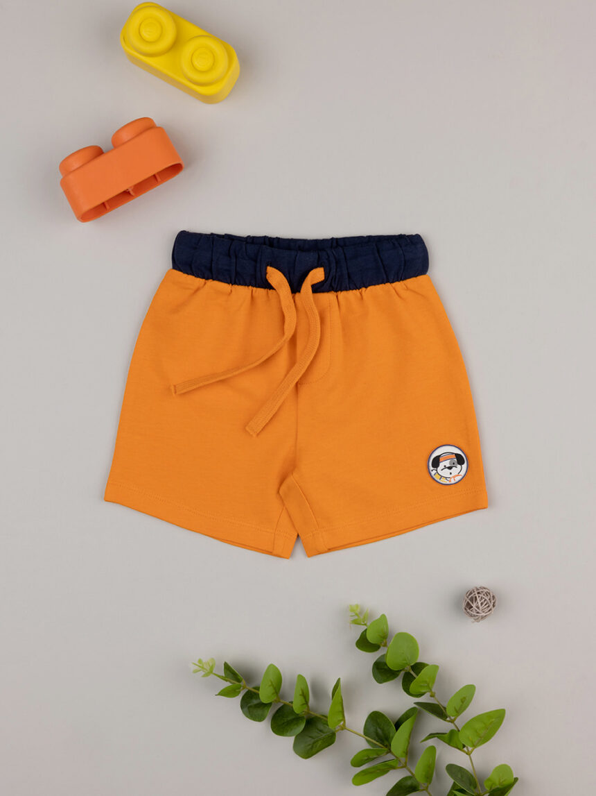 Shorts bimbo arancioni - Prénatal