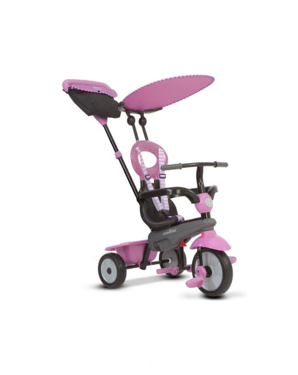 Triciclo 4 in 1 vanilla pink - smart trike
