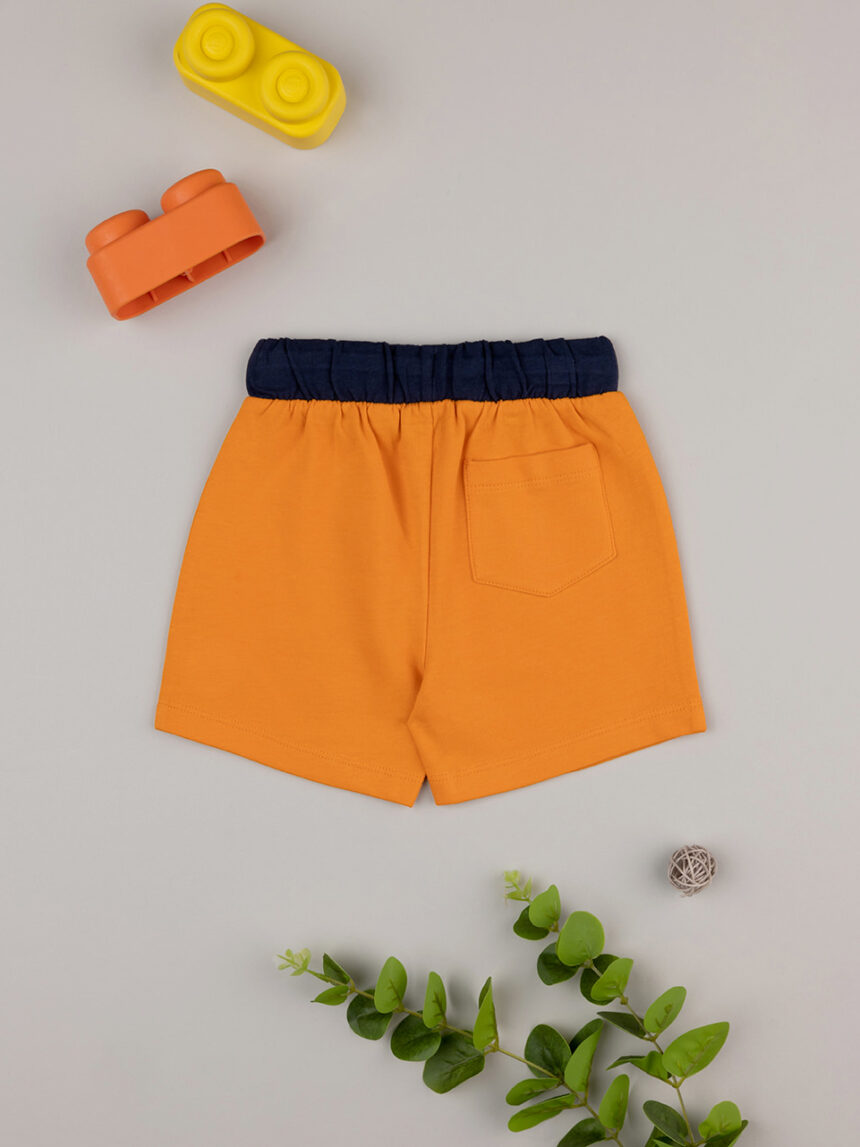 Shorts bimbo arancioni - Prénatal