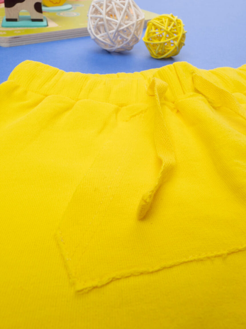 Pantaloncini corti bimbo gialli - Prénatal