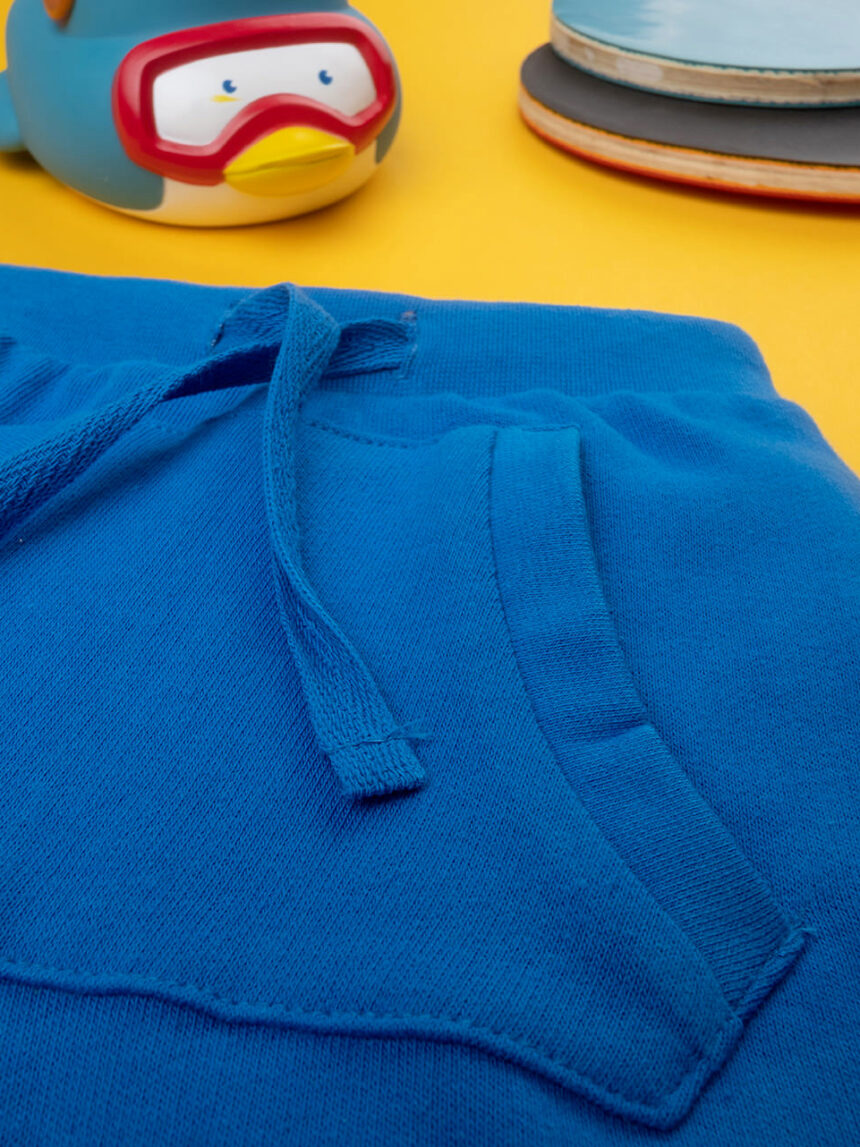 Shorts felpato bimbo blu - Prénatal