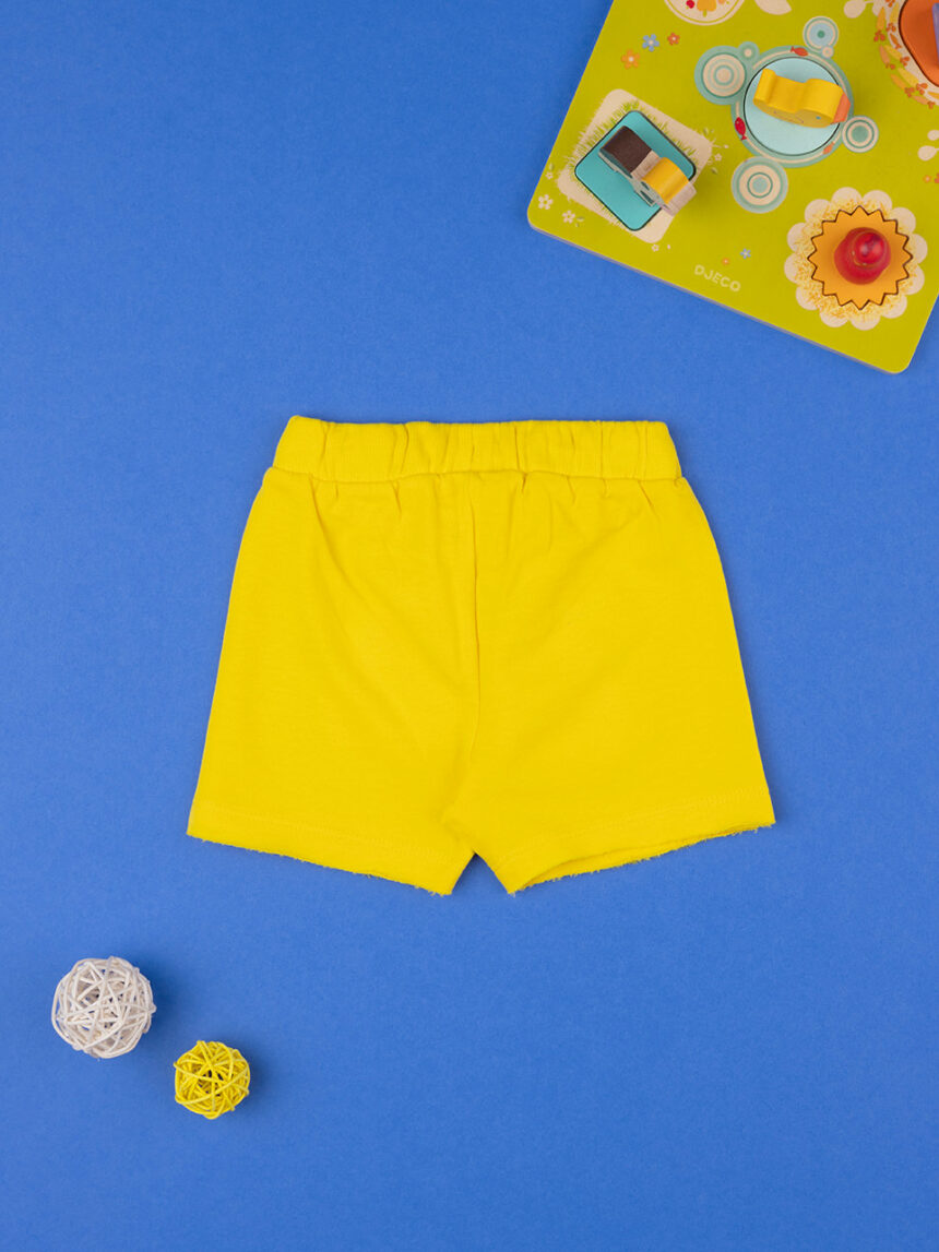 Pantaloncini corti bimbo gialli - Prénatal