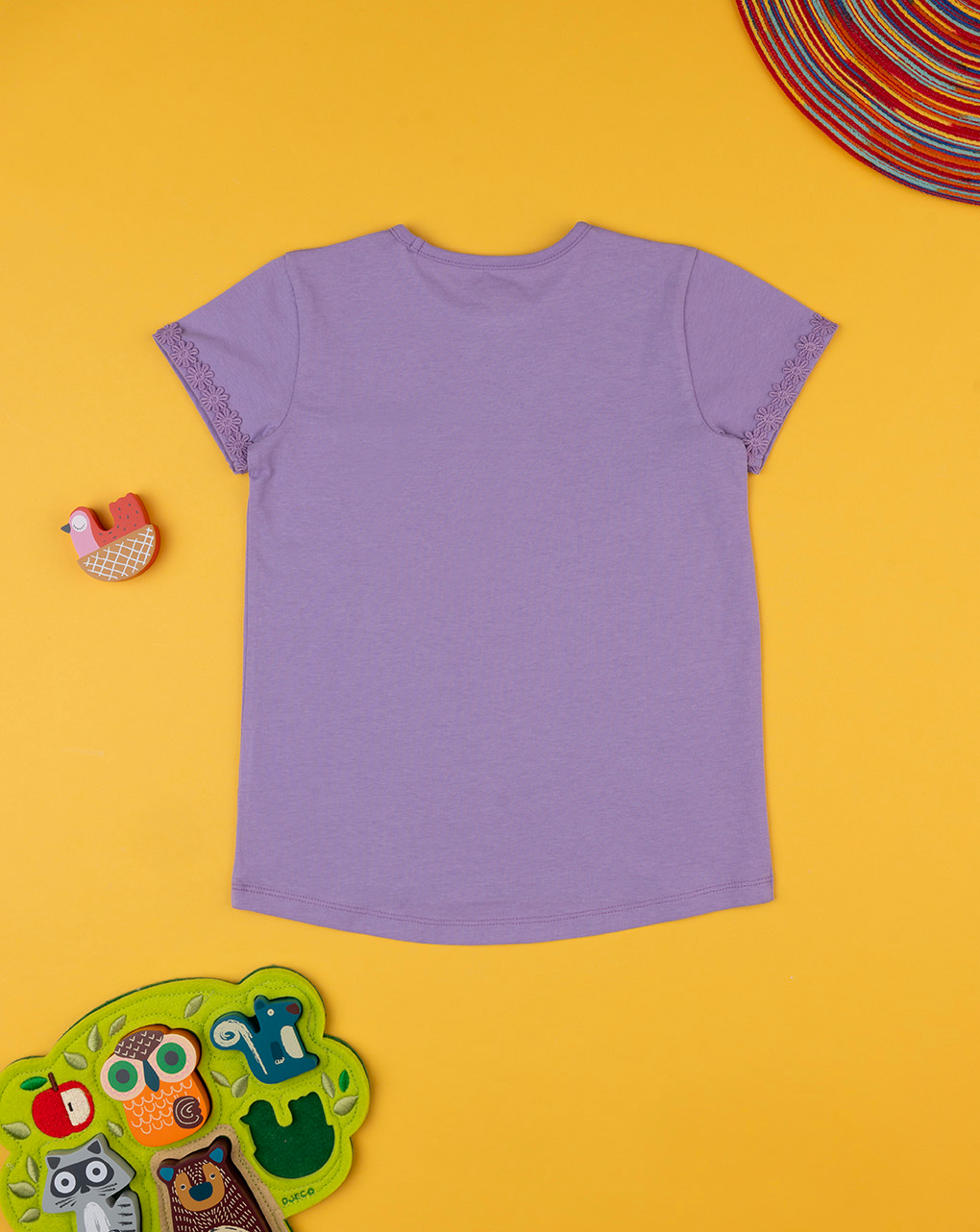 T-shirt bimba lilla - Prénatal
