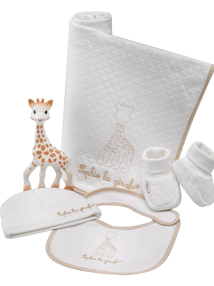 Il mio primo corredo di nascita so'pure sophie la girafe. cotone 100% biologico - vulli - SOPHIE LA GIRAFE